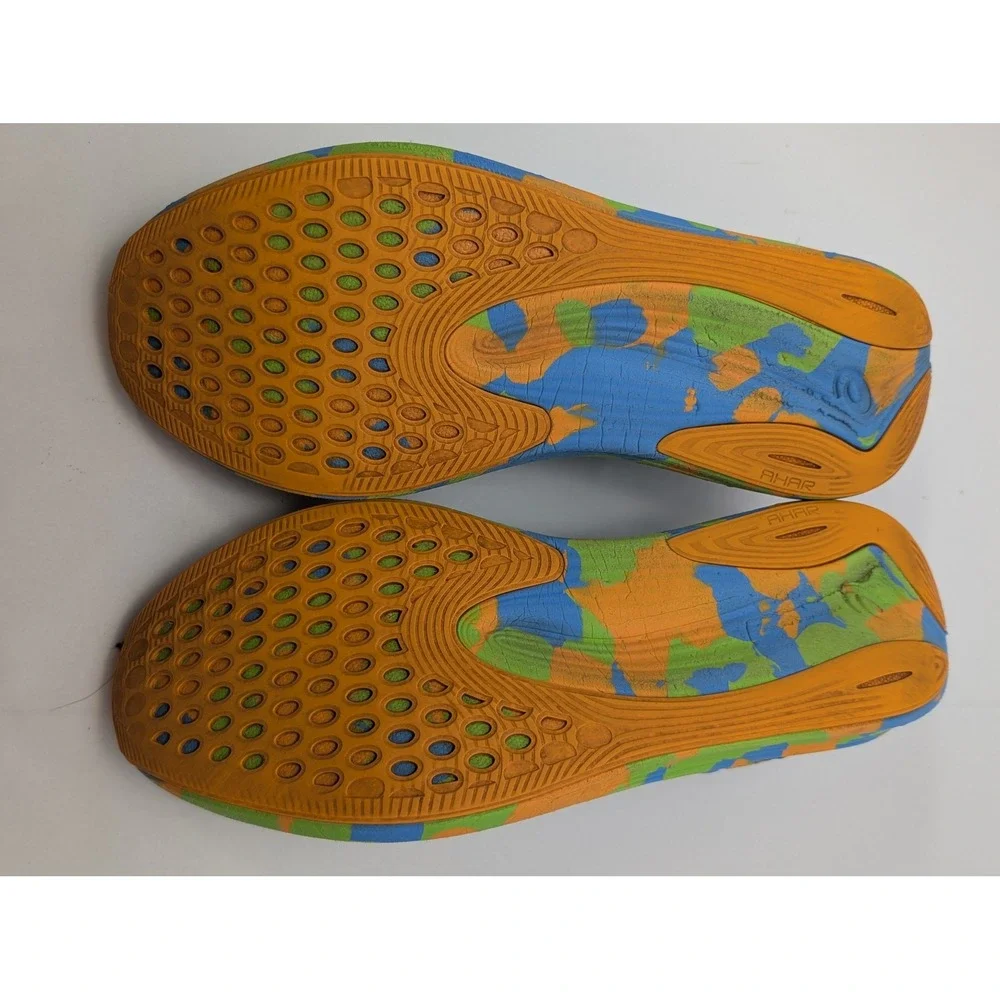 ASICS Noosa Tri 15 Mens Running Shoes Blue Orange Green 1011B609 US 10